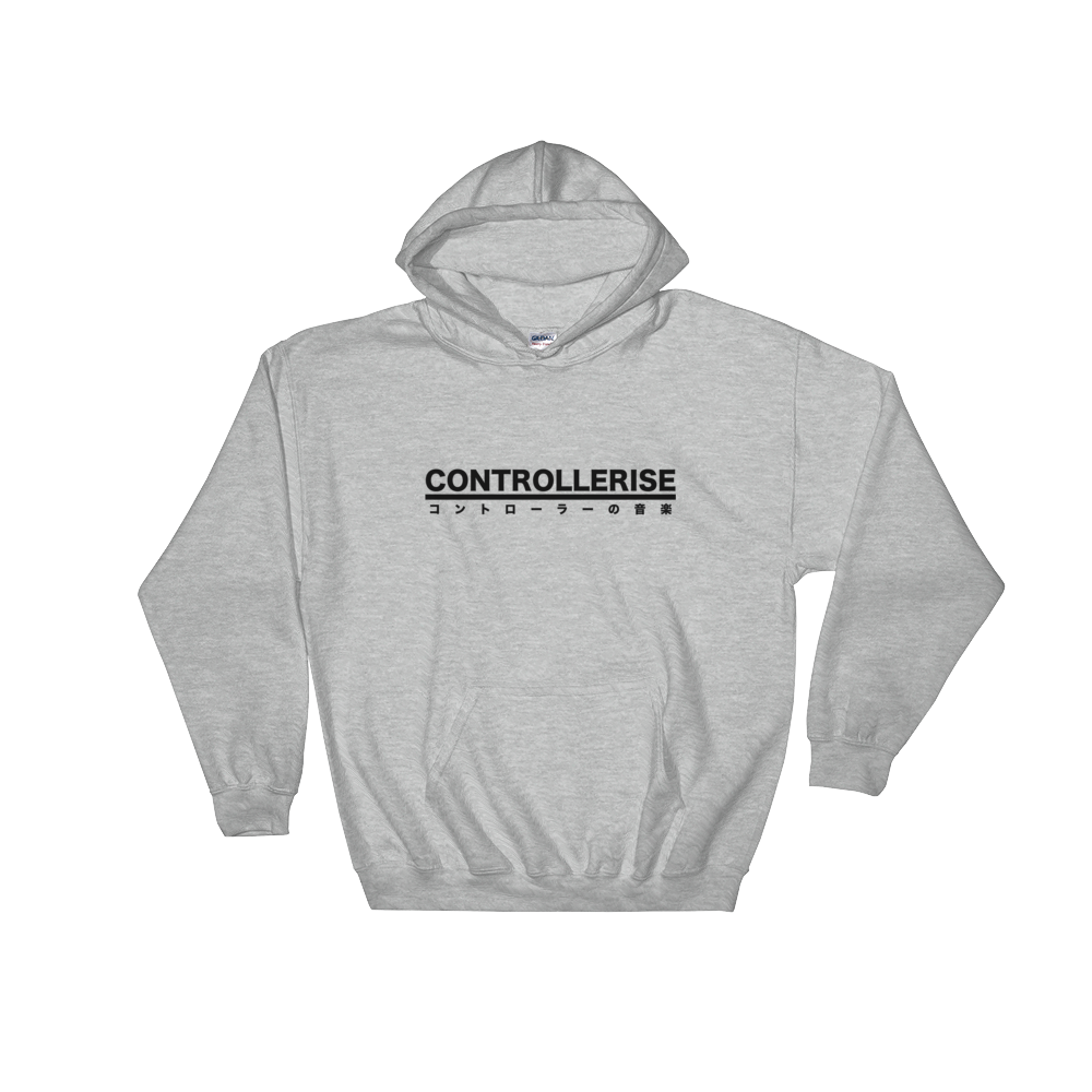 Logo hoodie grey